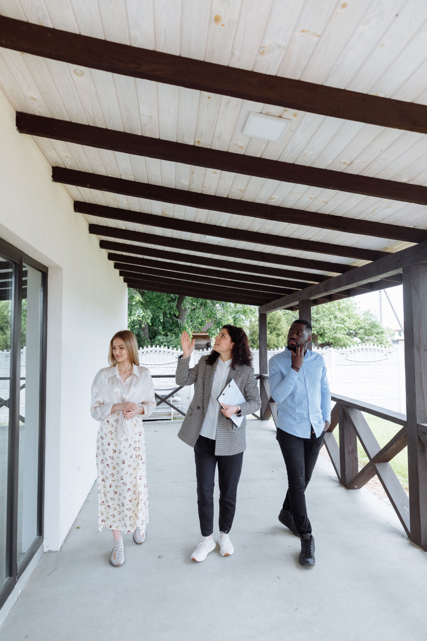 Walking the event space together